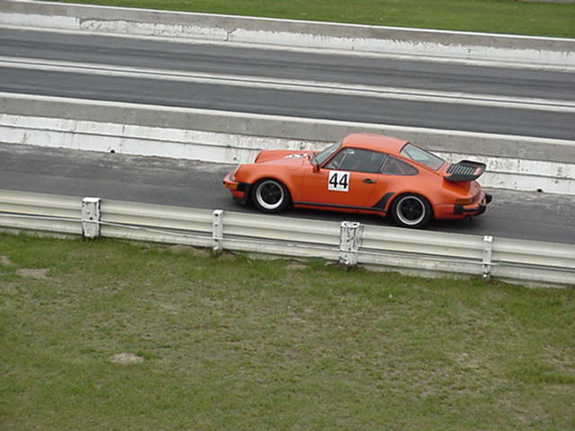 Shawn coming off a hot lap session. at Womens Only Event