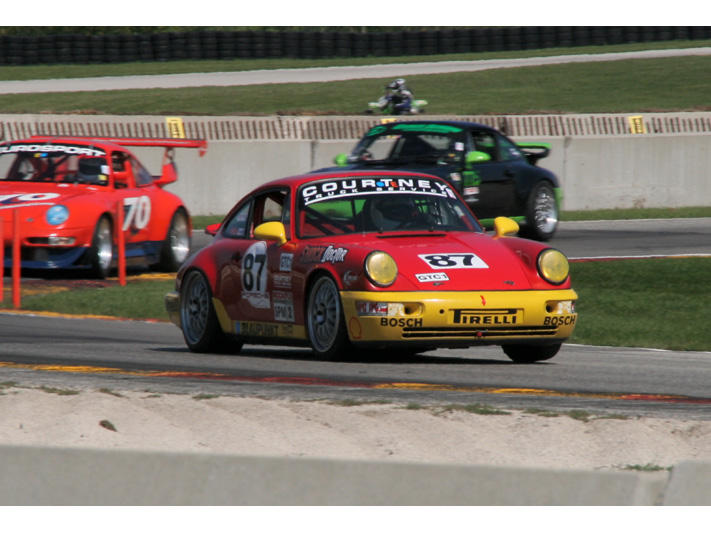 In the Heat of Battle at Road America PCA Race