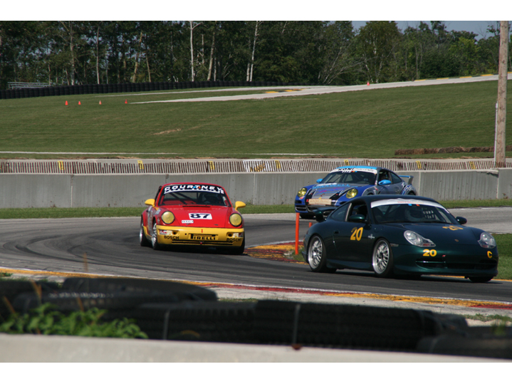 Hitting the Apex at Road America PCA Race