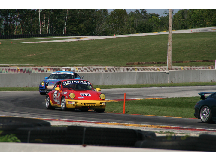 Putting the Power Down at Road America PCA Race