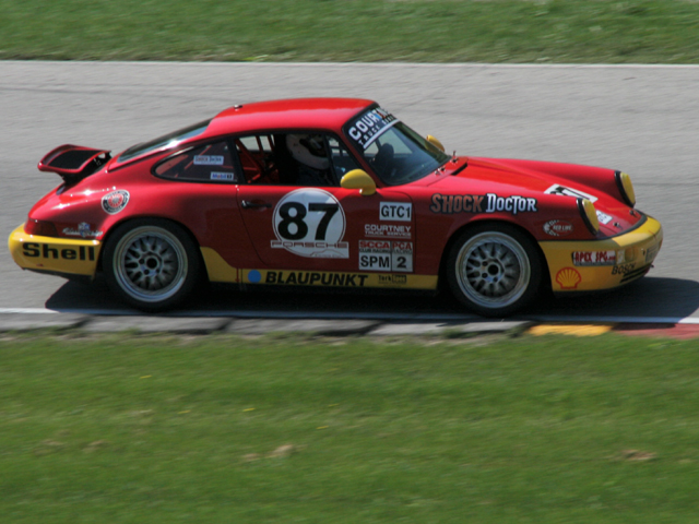 Courtney Cup Car at Road America PCA Race