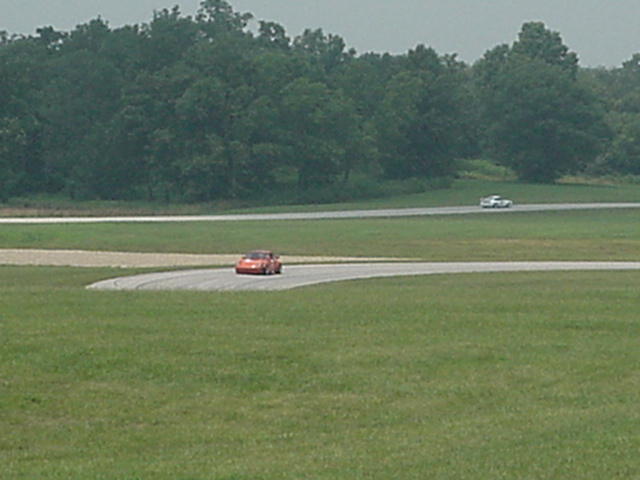 Dead Bear Turn at First Race at Putnam