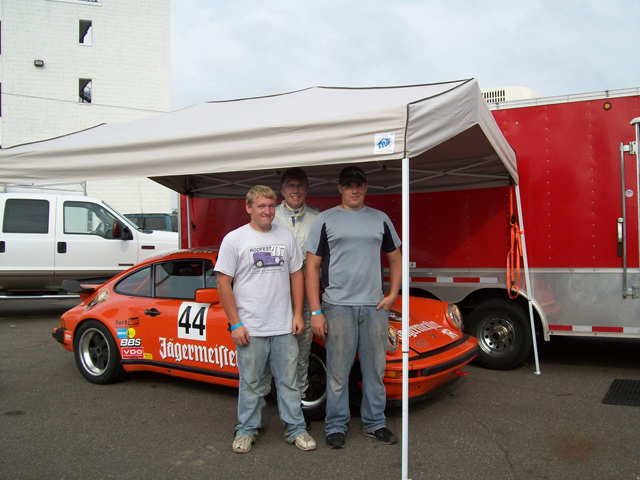 Pit Crew - Jesse & Andrew at Nord Stern Club Race DE